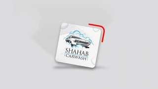 کارت ویزیت مربع لمینت برجسته